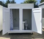 Blocco sanitario SD1 (WC + lavabo + doccia)